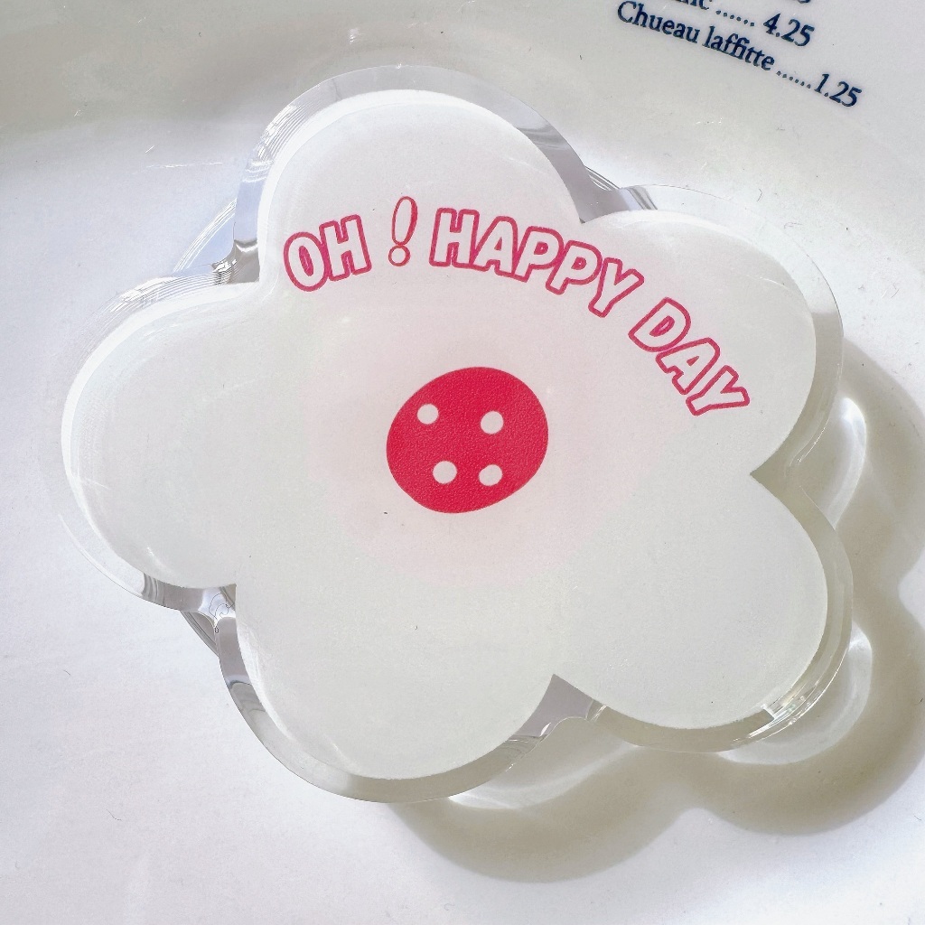 Happy Day白色花花