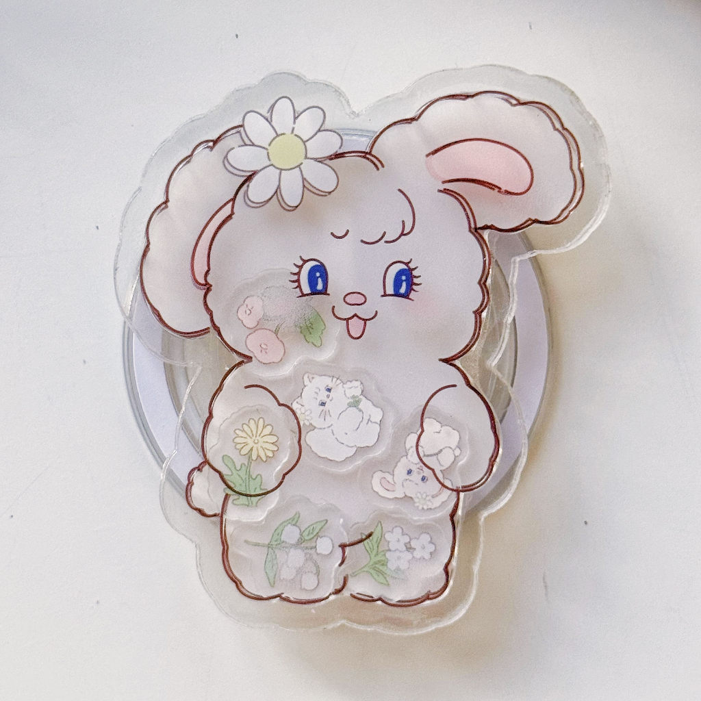 小白花兔茸茸