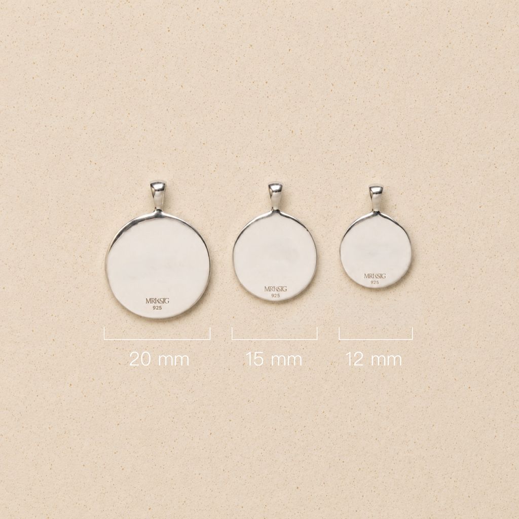 pendant size