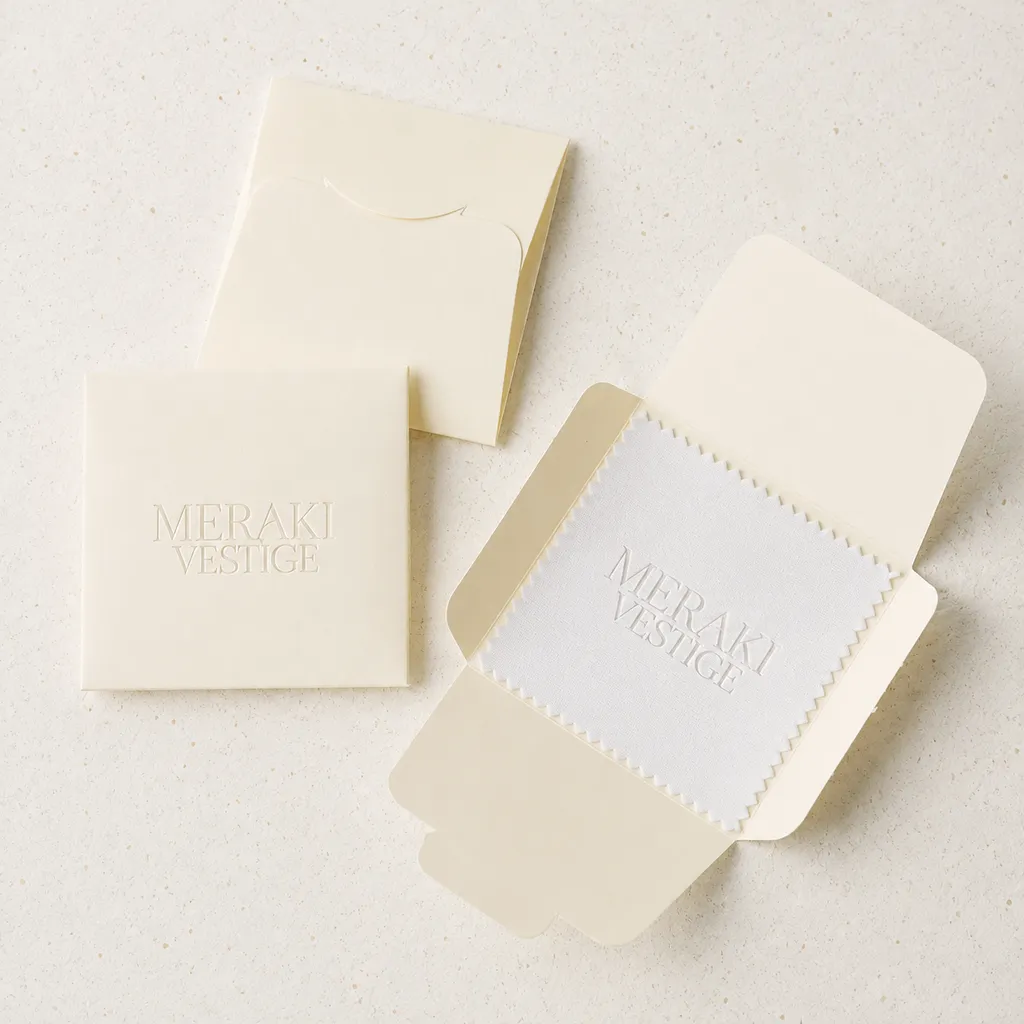 Meraki Vestige 專屬 Logo 拭銀布