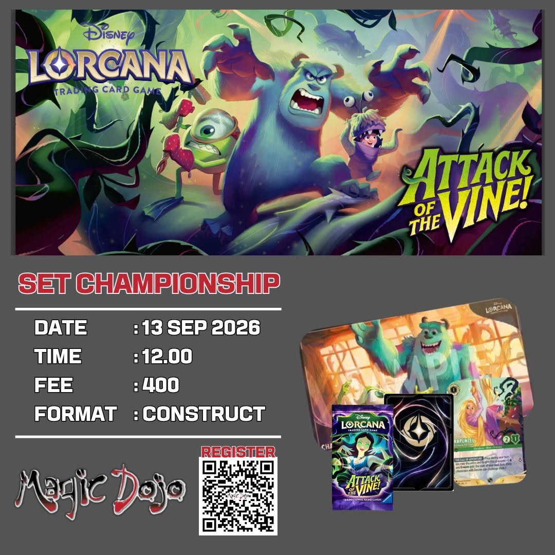 Magic Dojo: Disney Lorcana - Attack of the Vine! Set Championship