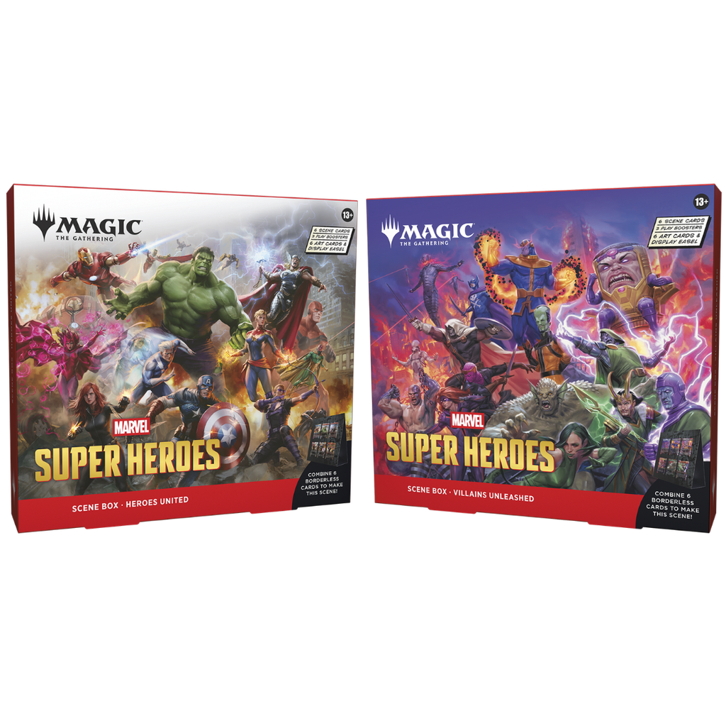 MagicTheGathering-MarvelSuperHeroes-SceneBox-HeroesandVillains