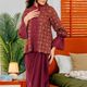 Lebaran 2025 Burgundy Maroon