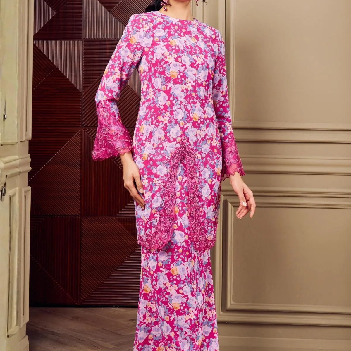 Floral Magenta