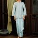 Lebaran 2026 Tiffany Blue Satin Pareo
