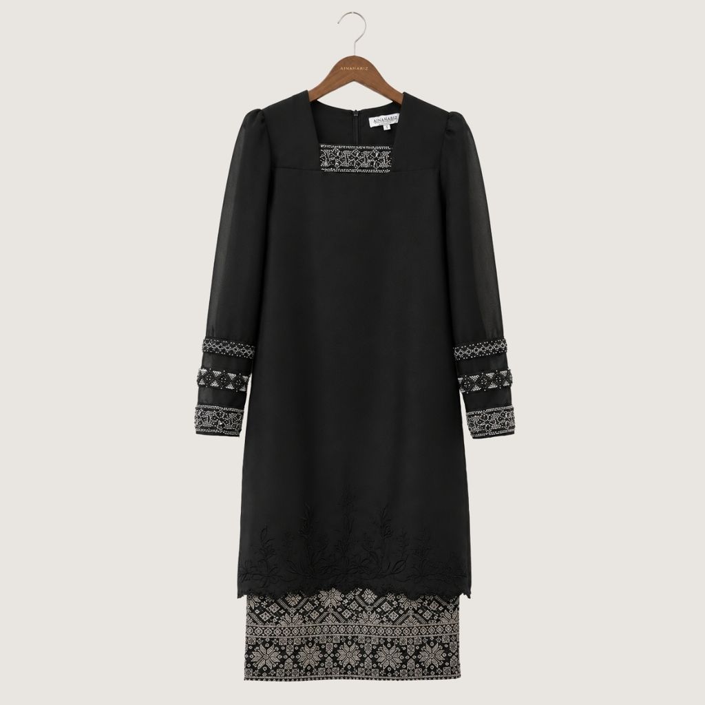 KAMILA BLACK SONGKET
