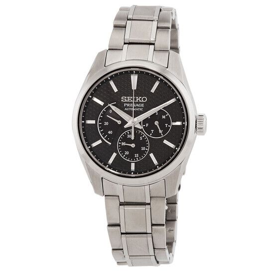 seiko-presage-automatic-black-dial-mens-watch-spb307j1