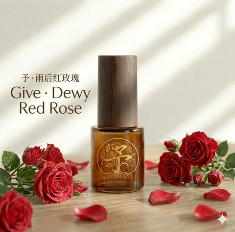 予·雨后红玫瑰 | Give · Dewy Red Rose