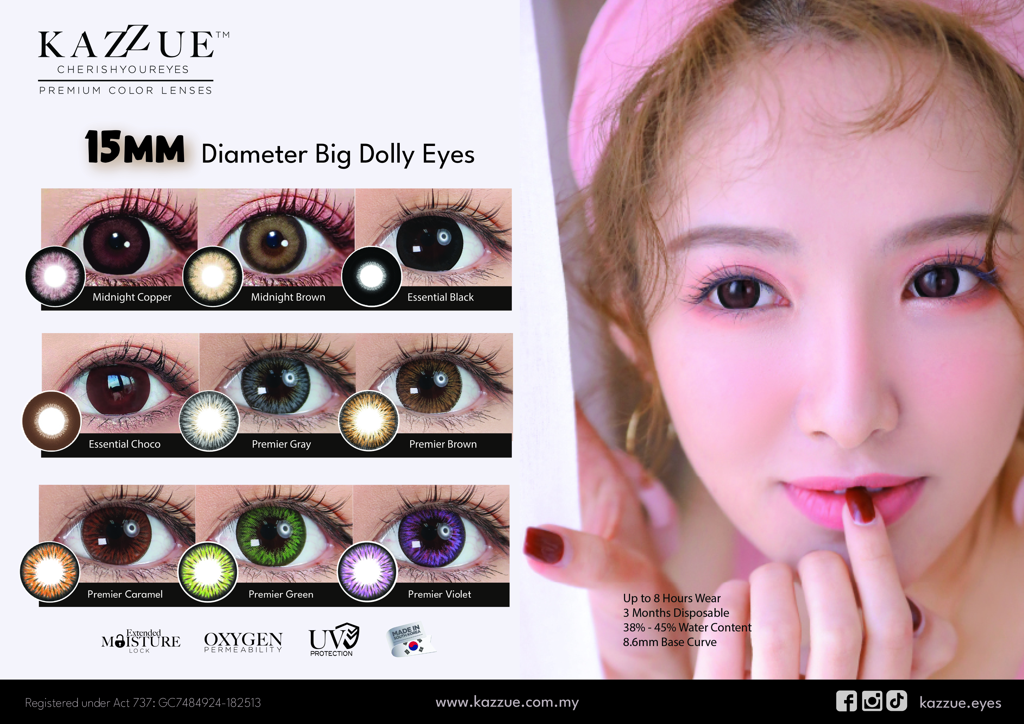 15mm Dolly Big Round Eyes | Kazzue