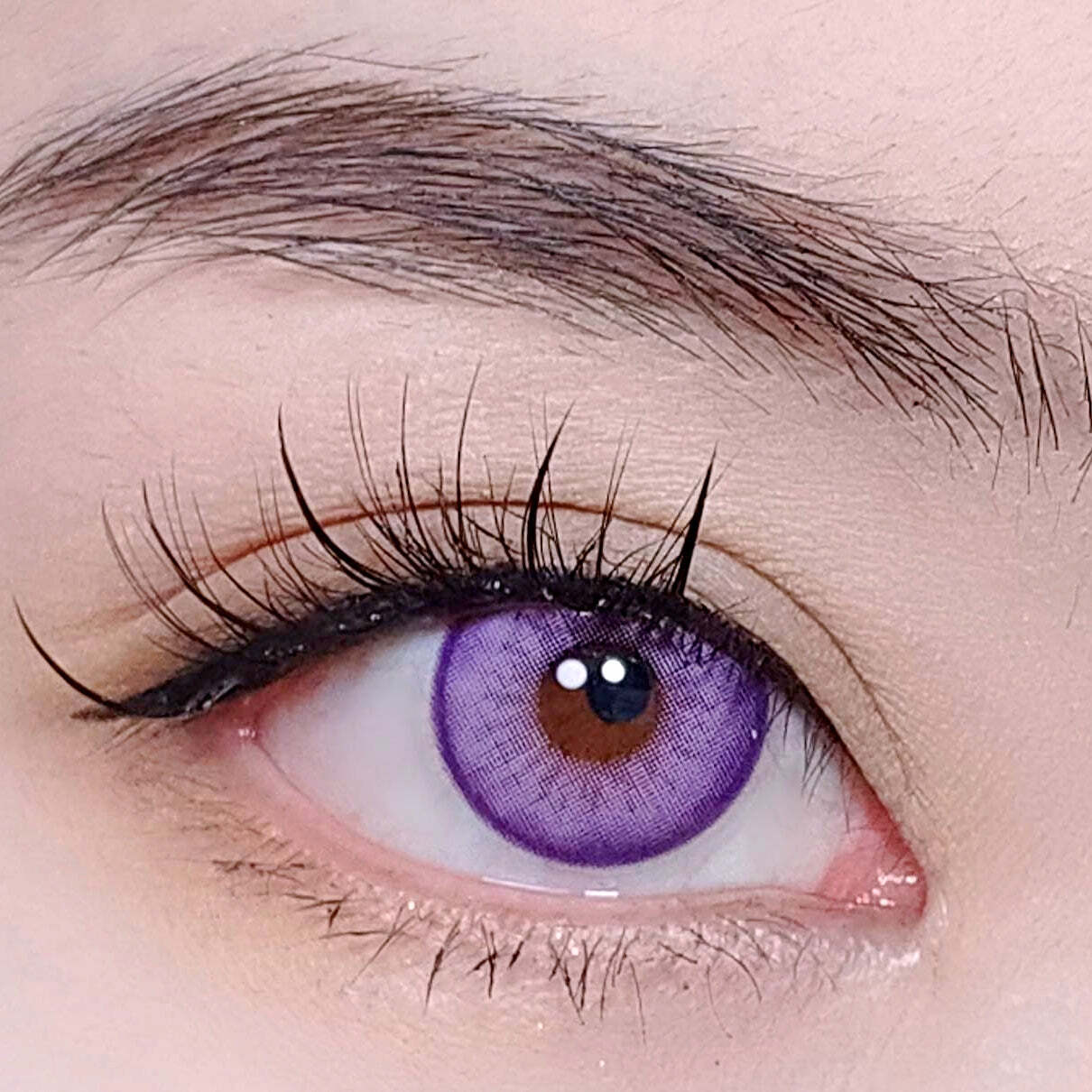 kazzue-color-contacts-festival-violet-2