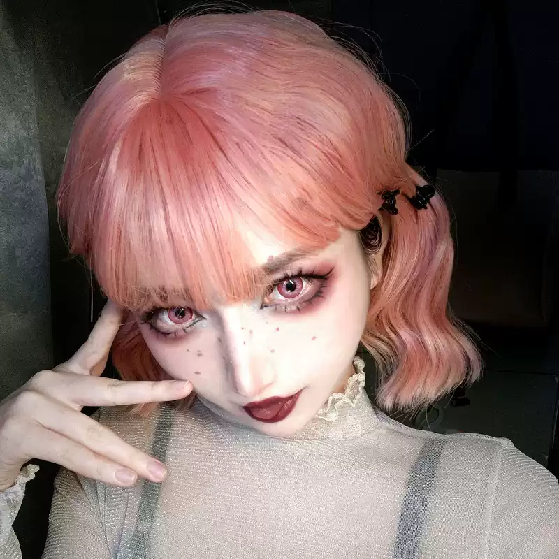 kazzue-color-contacts-festival-pink-4