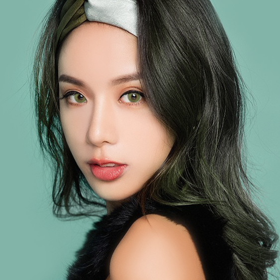 kazzue-color-contacts-basic-pure-green-3