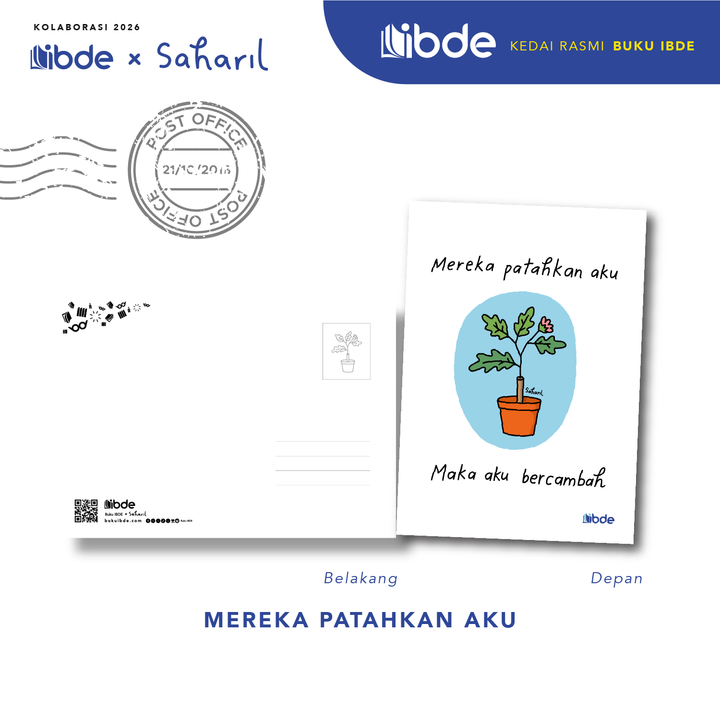 Mokap - Poskad IBDExSaharil_MerekaPatahkan