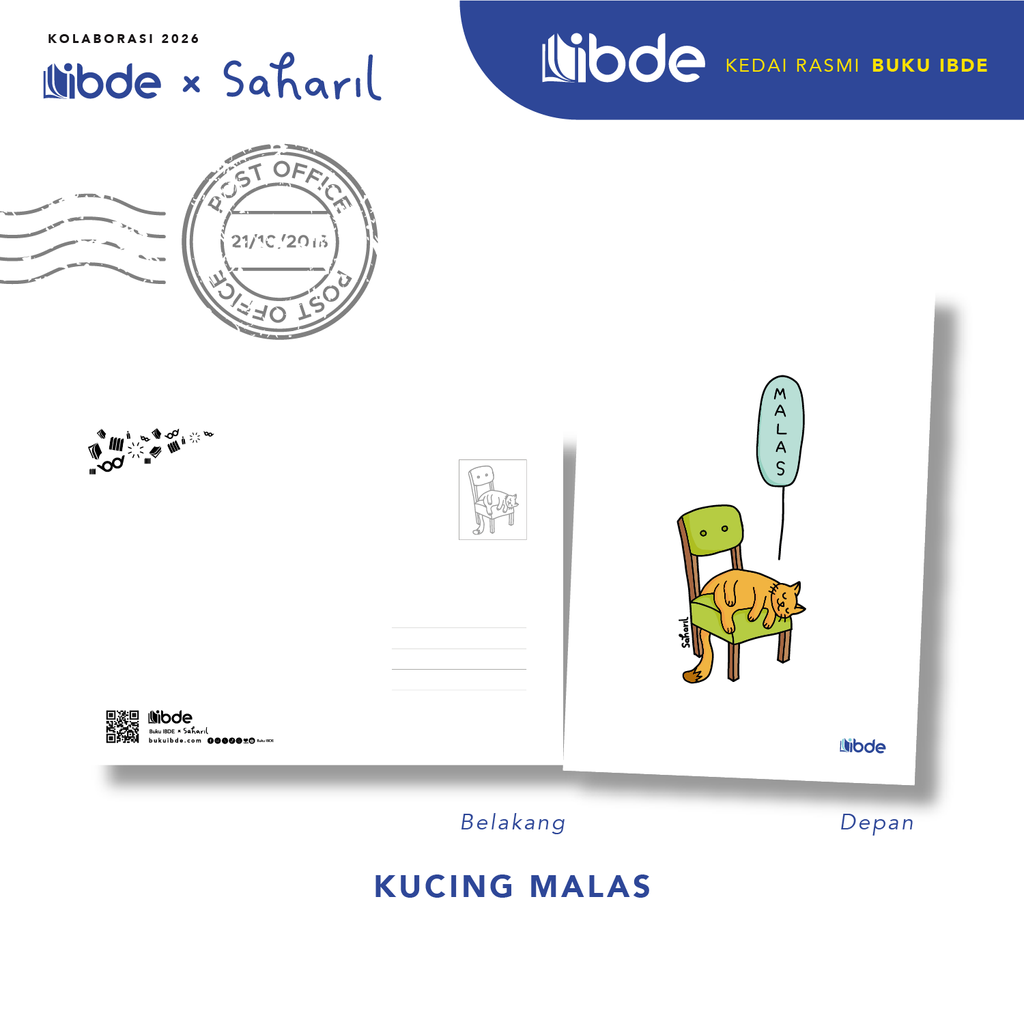 Mokap - Poskad IBDExSaharil_KucingMalas