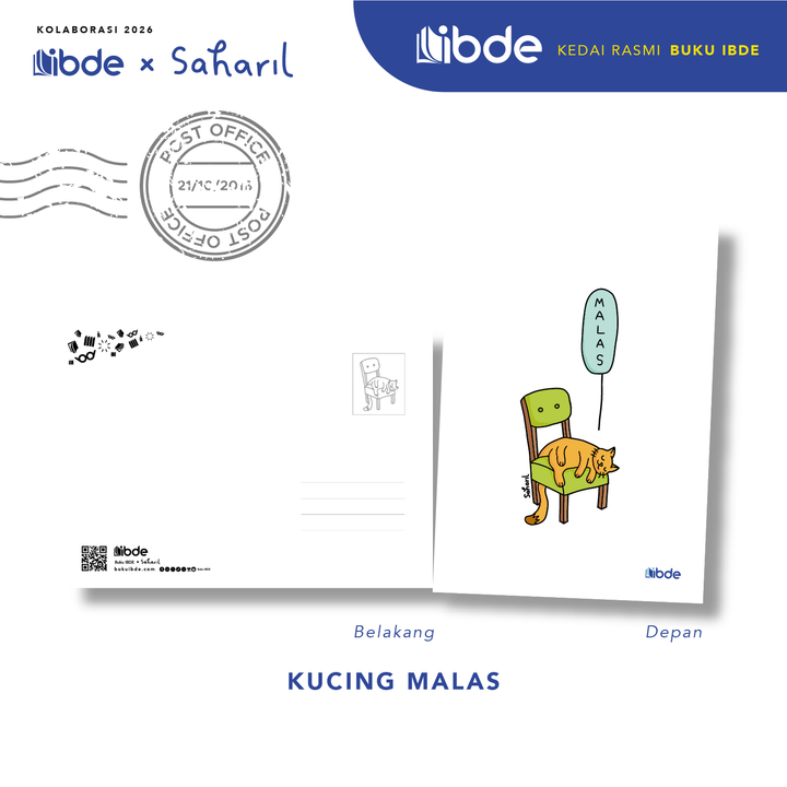 Mokap - Poskad IBDExSaharil_KucingMalas
