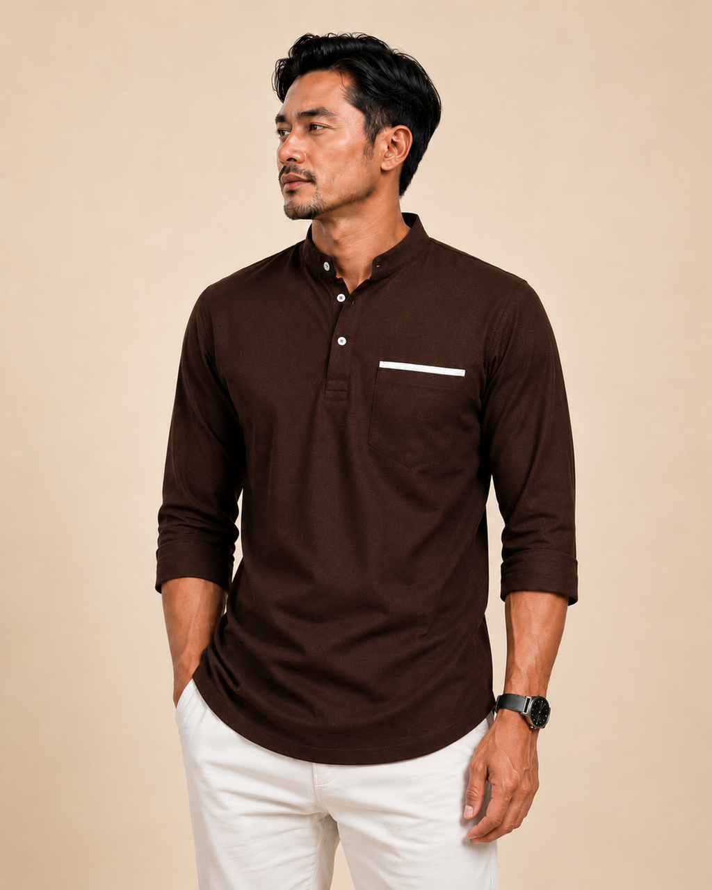 Kurta Suffian Brown