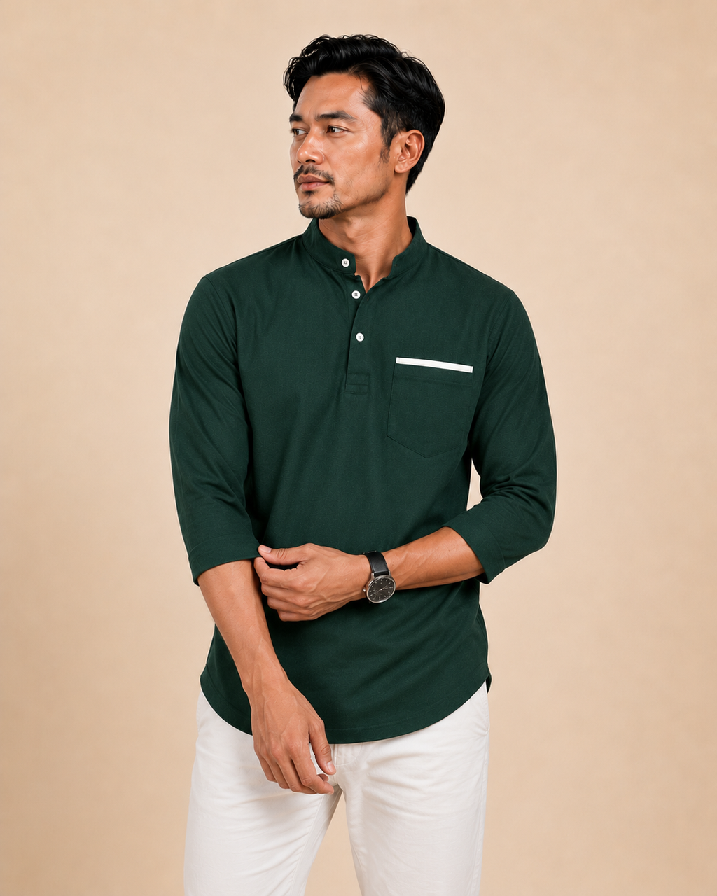 Kurta Suffian Green