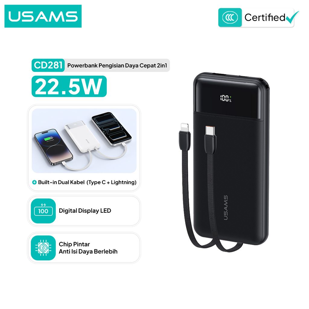 Fitur CD281 (Hitam)