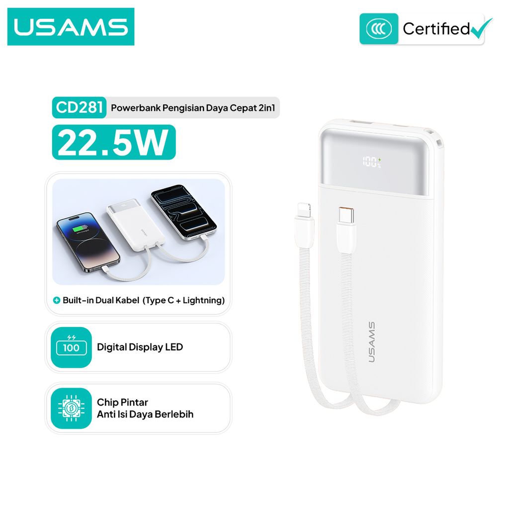 Fitur CD281 (Putih)