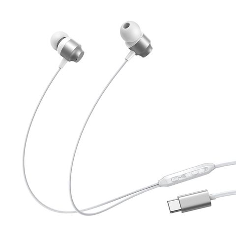 JR-EC06 TYPE-C Series In-Ear Metal Wired Earbuds-Silver (7)