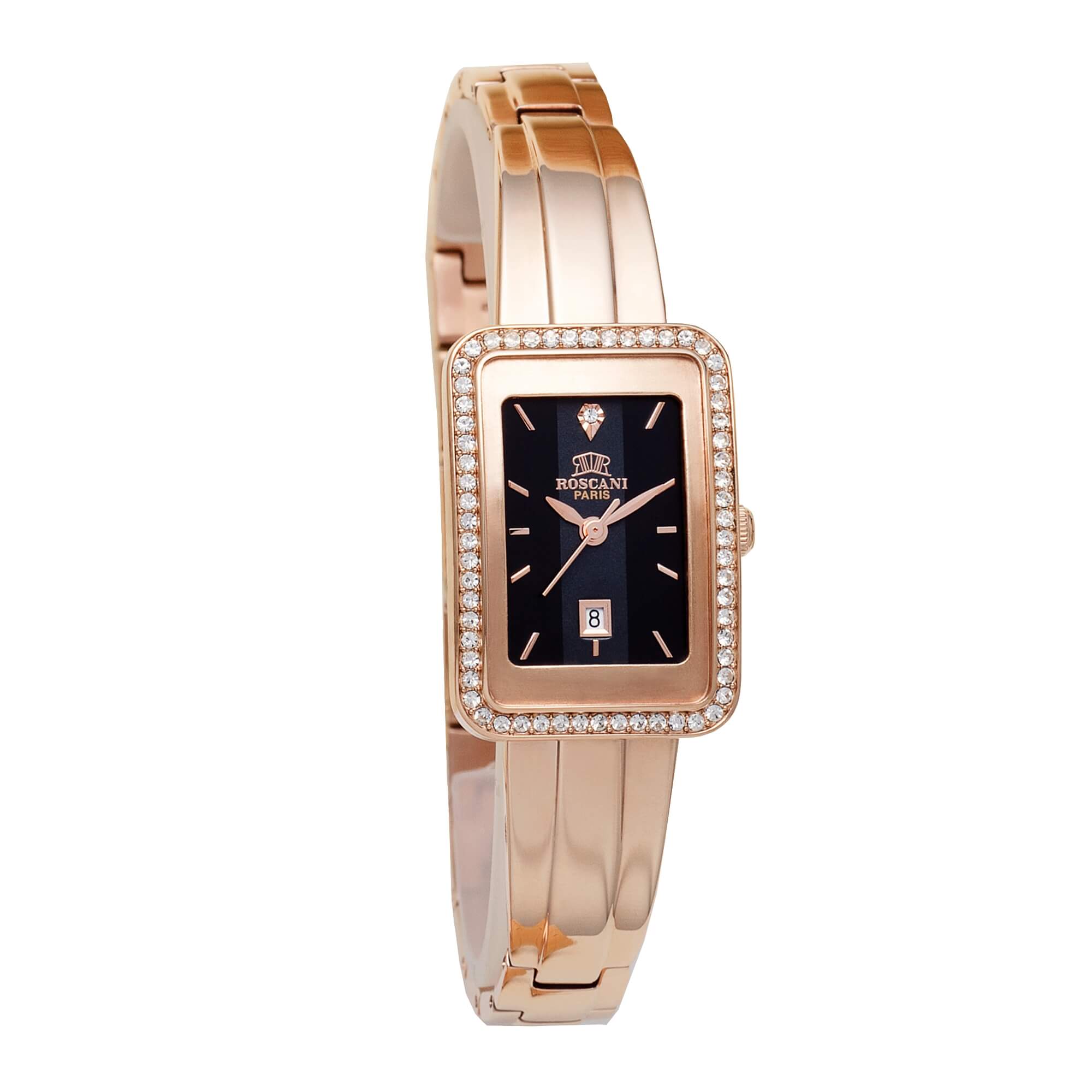 ROSCANI PARIS WOMEN ANALOGUE QUARTZ IP ROSE GOLD STAINLESS STEEL