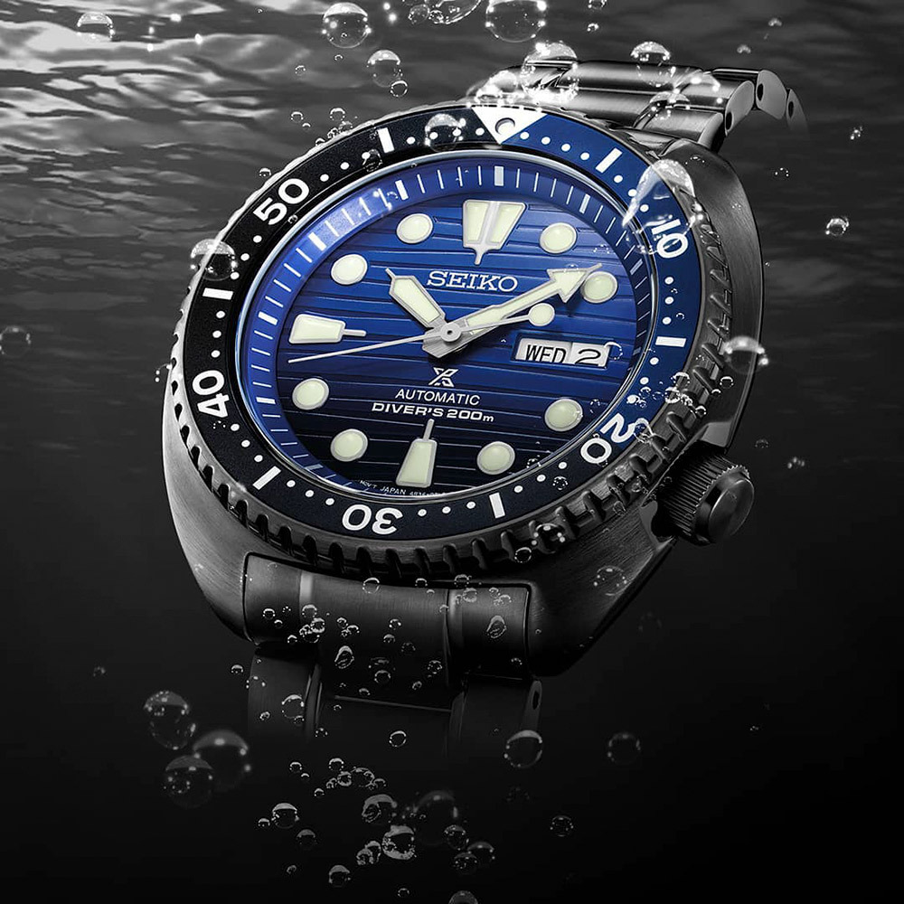 Seiko save the ocean black clearance edition