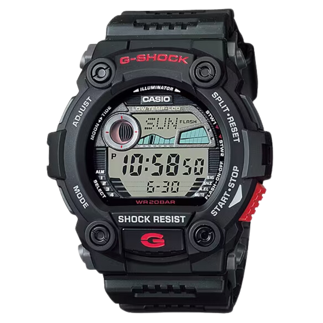 CASIO G-Shock G-7900 Moon Data Tide Graph Men Digital Sport Rubber ...