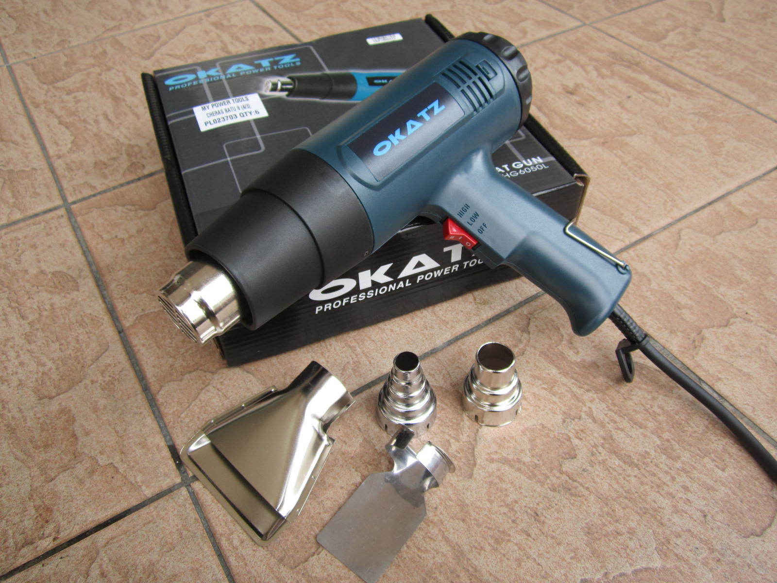 Okatz 2000W Digital Temperature Control Heat Gun MY Power Tools