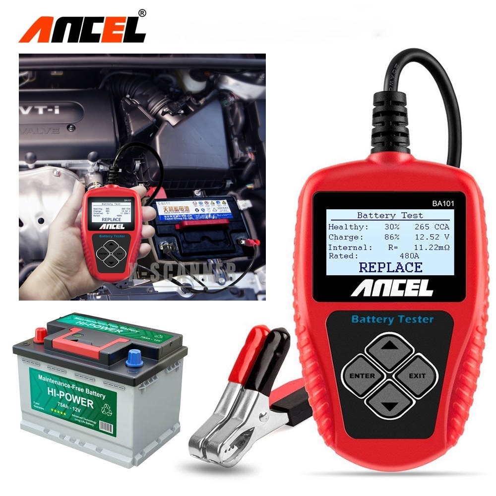 Ancel 12V 1002000CCA 220AH Auto System Battery Analyzer MY Power Tools