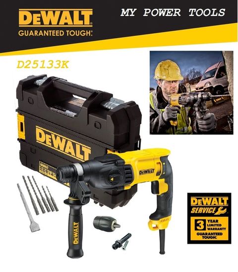 Rotomartillo SDS Plus D25133K Dewalt