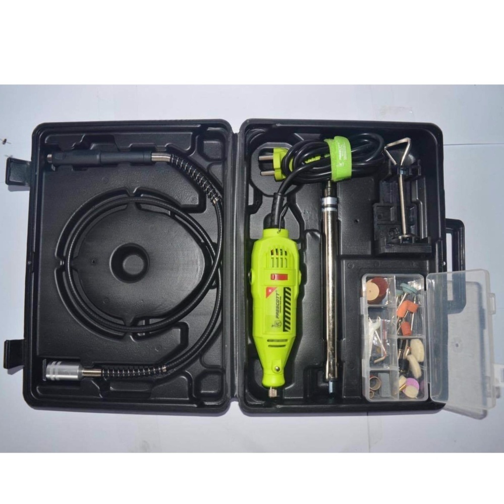 Prescott 135W 3.2mm 40piece Mini Grinder Rotary Tool Kit MY Power Tools