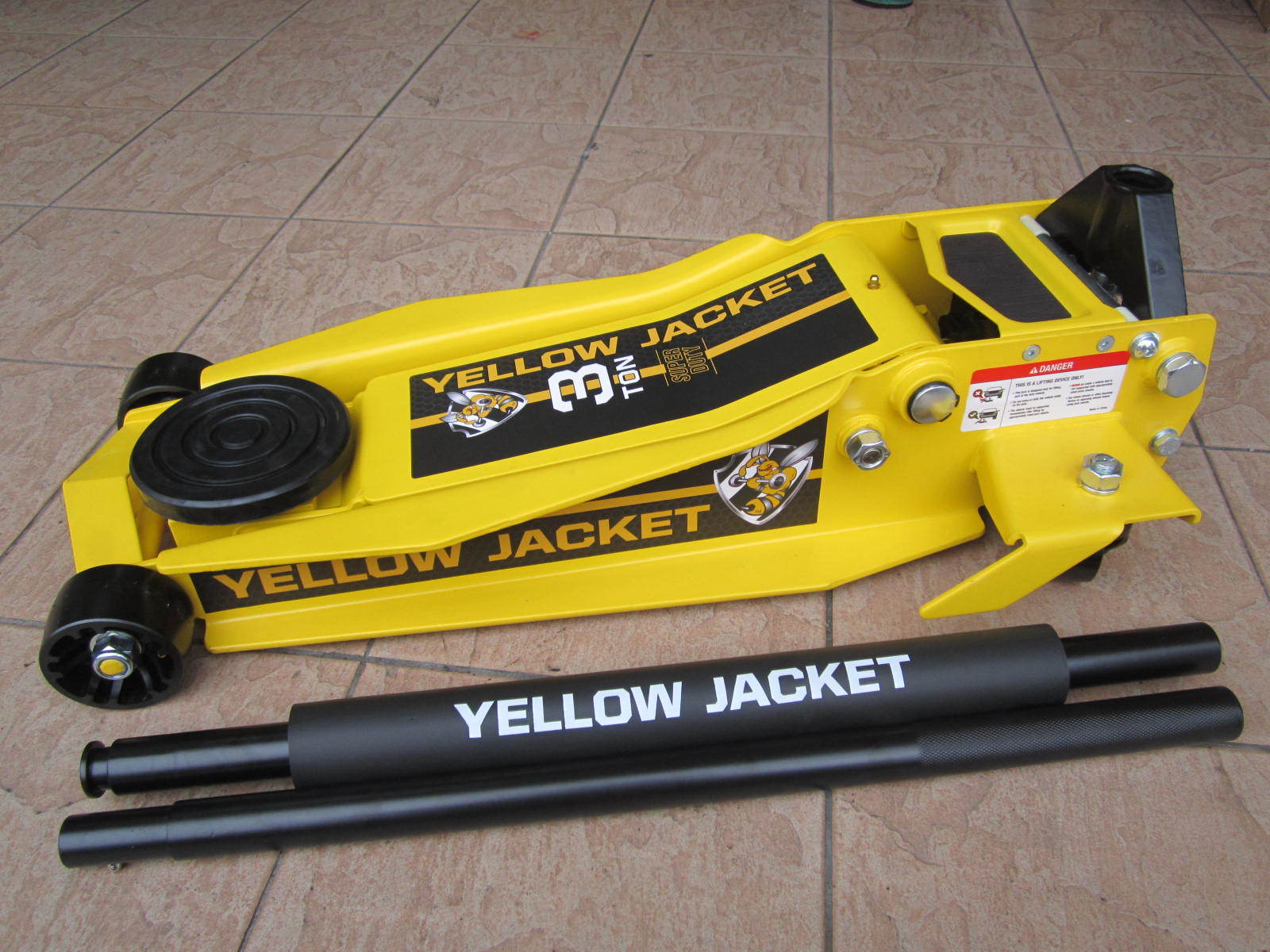 Yellow Jacket 3 Ton Low Profile Pro Super Duty Garage Jack – MY Power Tools