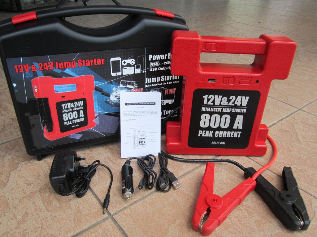 MY Professional 12V / 24V 24,000mAh -Function Jump Starter – MY .