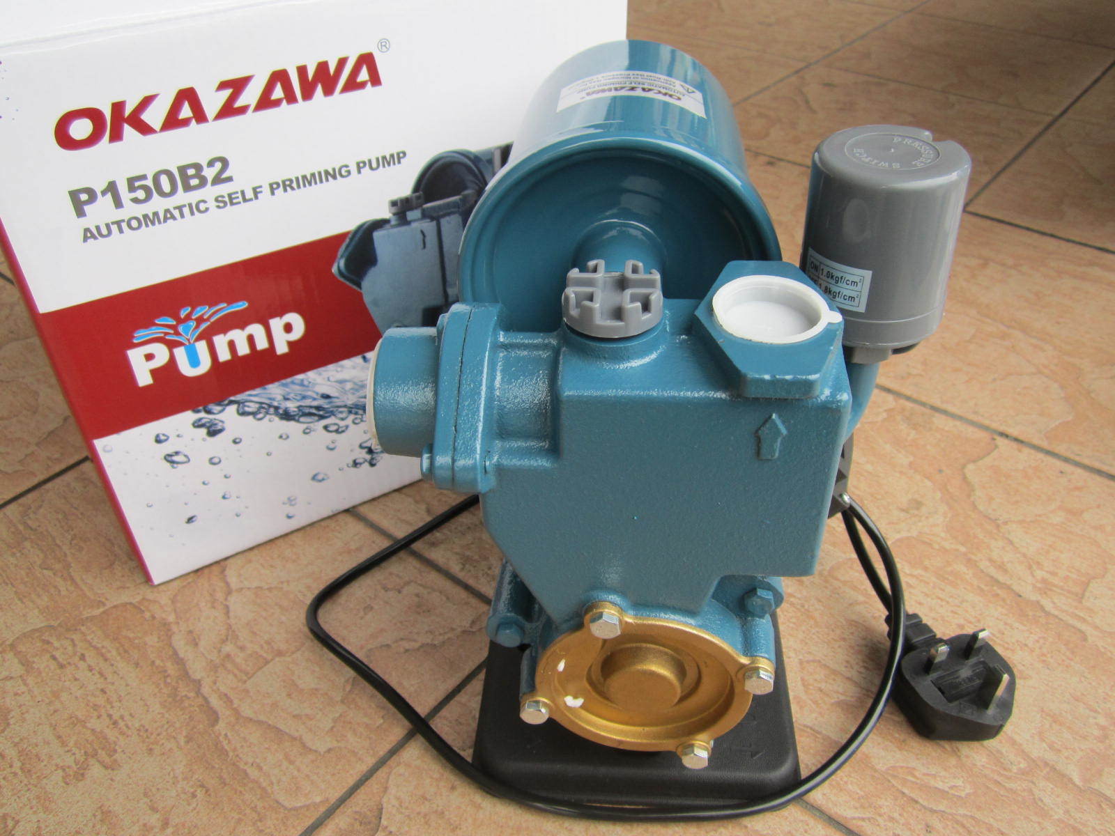 Okazawa 370W (1/2HP) Automatic SelfPriming Water Pump MY Power Tools