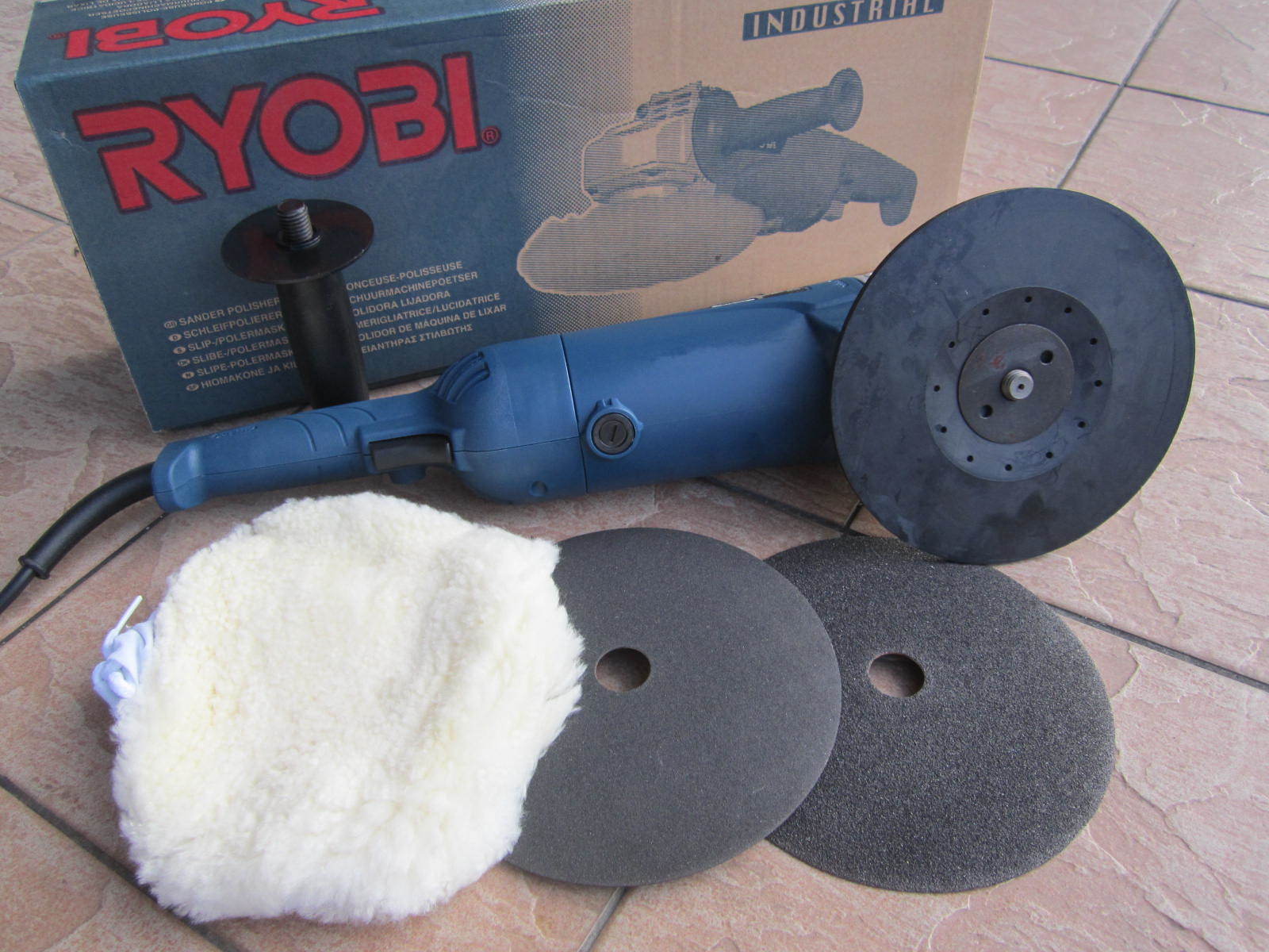 Ryobi 1,270W (7") 180mm Sander Polishers MY Power Tools