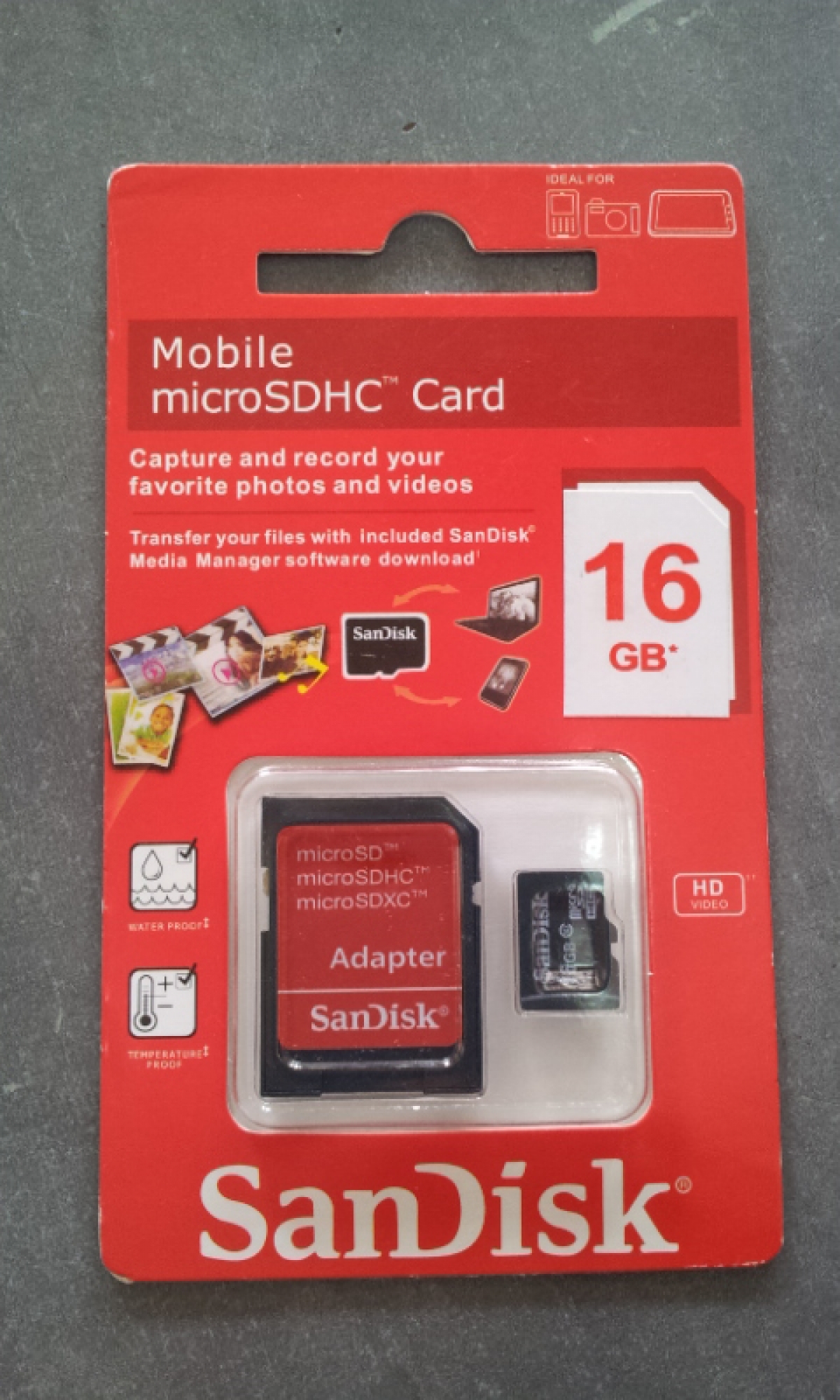SanDisk 16GB Mobile microSDHC Memory Cards MY Power Tools