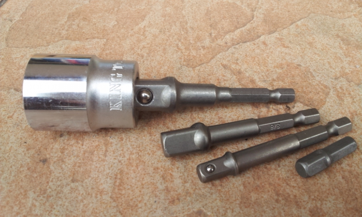 MY Professional 4pcs 1/4" Hex Shank Socket Adapter Set MY Power Tools