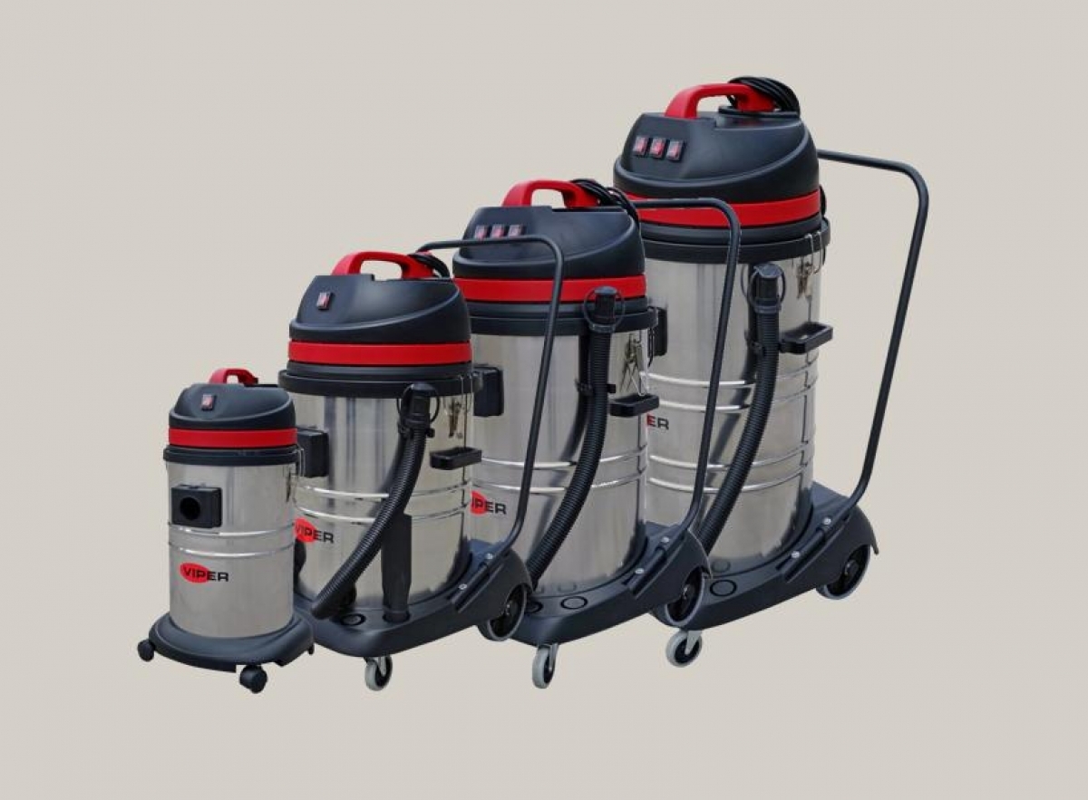 Viper 2.0kW 75Litre Commercial Wet & Dry Vacuum Cleaner MY Power Tools