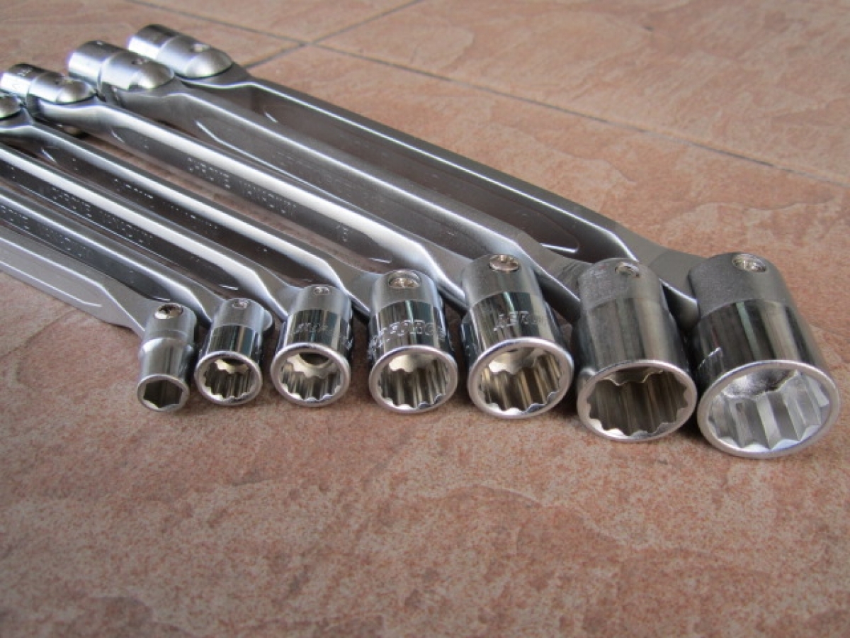 Aeroforce 7pcs Double End Flex Socket Wrench Set MY Power Tools