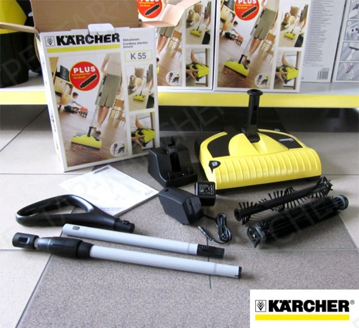 Karcher K55 Plus Cordless Electric Broom MY Power Tools