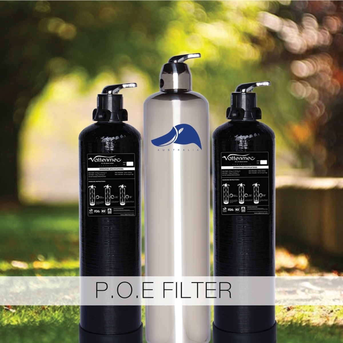 Vattenmec 0942 ZeoliteSeries Outdoor Water Filter MY Power Tools