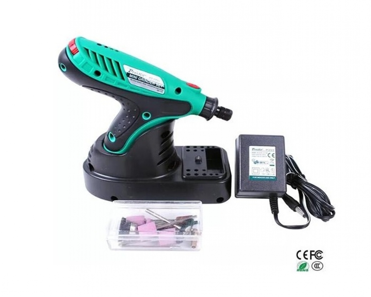 Proskit 7.2V Cordless Mini Grinder Set MY Power Tools