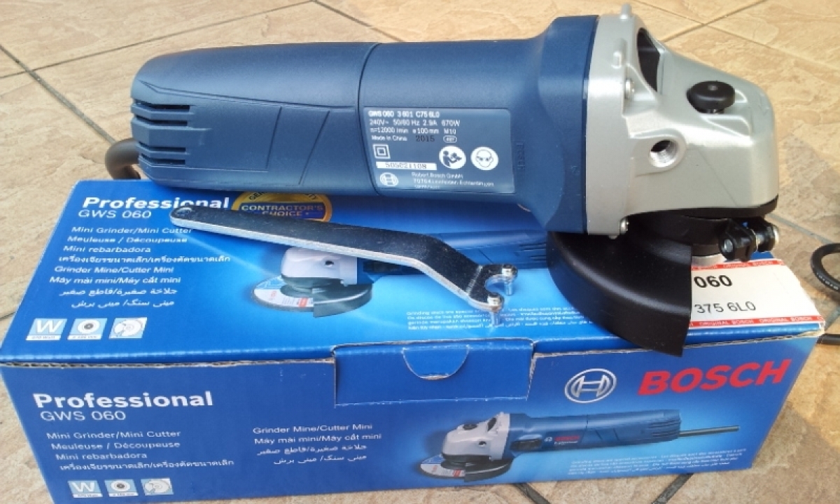 Bosch GWS 060 (4") 100mm Angle Grinder MY Power Tools