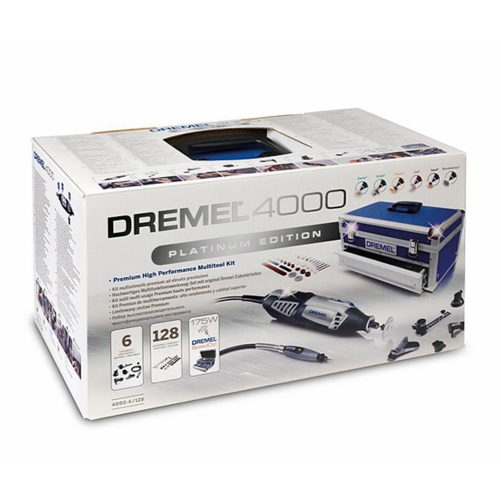 Dremel 4000-6/128 Platinum Edition Ultimate Rotary Multi-Tool – MY Power  Tools