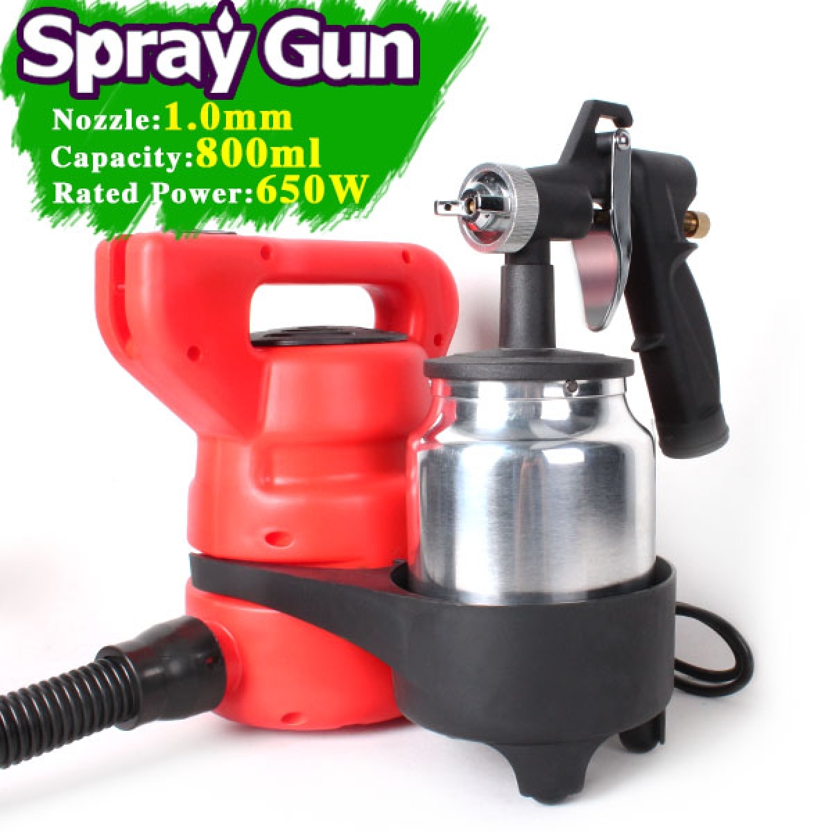 MY Professional 650W Electric Turbine HVLP Paint Sprayer MY Power Tools