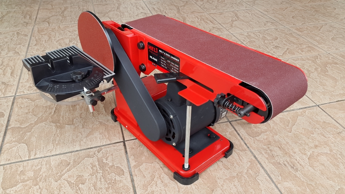 Heli 500W 4" x 6" Stationary BeltDisc Sander MY Power Tools