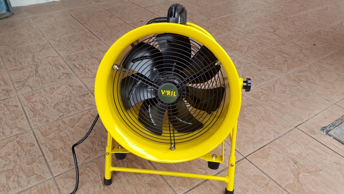 Vril 520W 12" Portable Ventilator & Blower Fan with Stand MY Power Tools