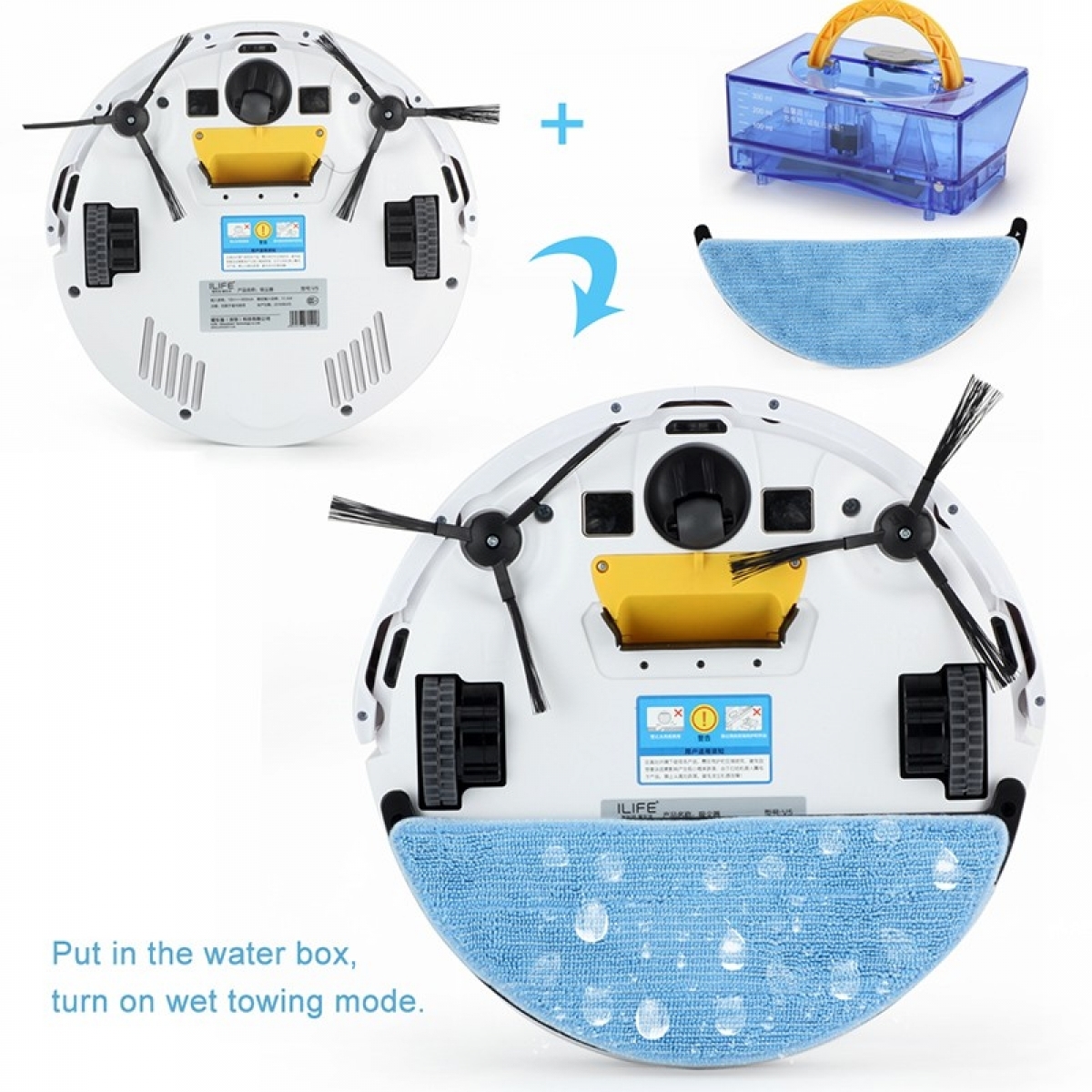 MY Professional V5 Pro Intelligent Robotic Vacuum Cleaner MY Power Tools