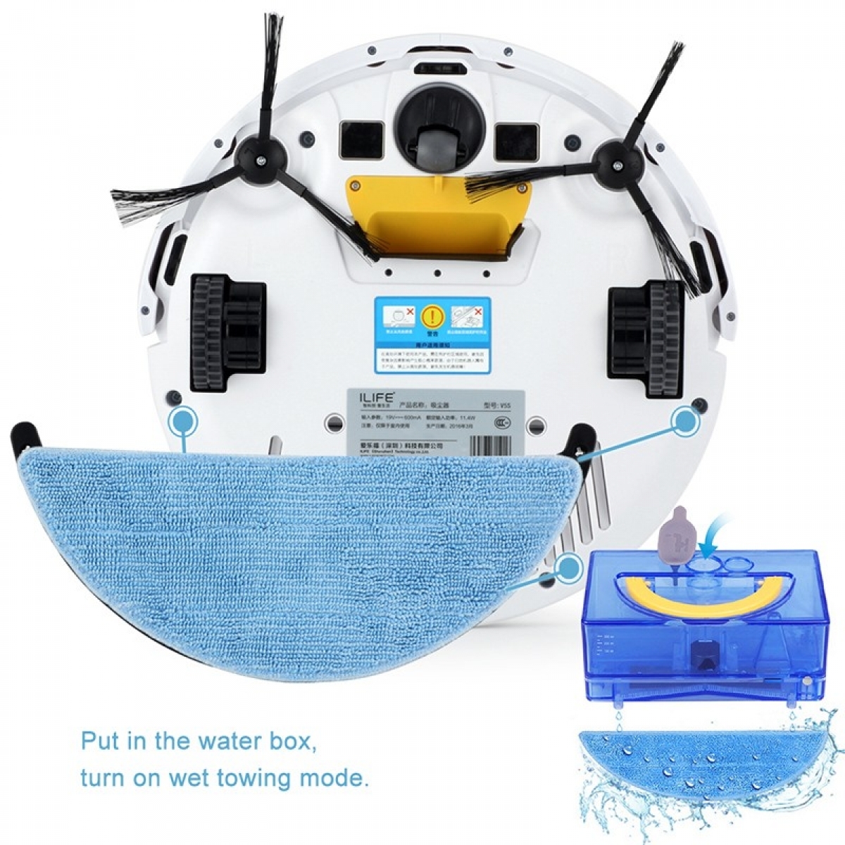 MY Professional V5 Pro Intelligent Robotic Vacuum Cleaner MY Power Tools