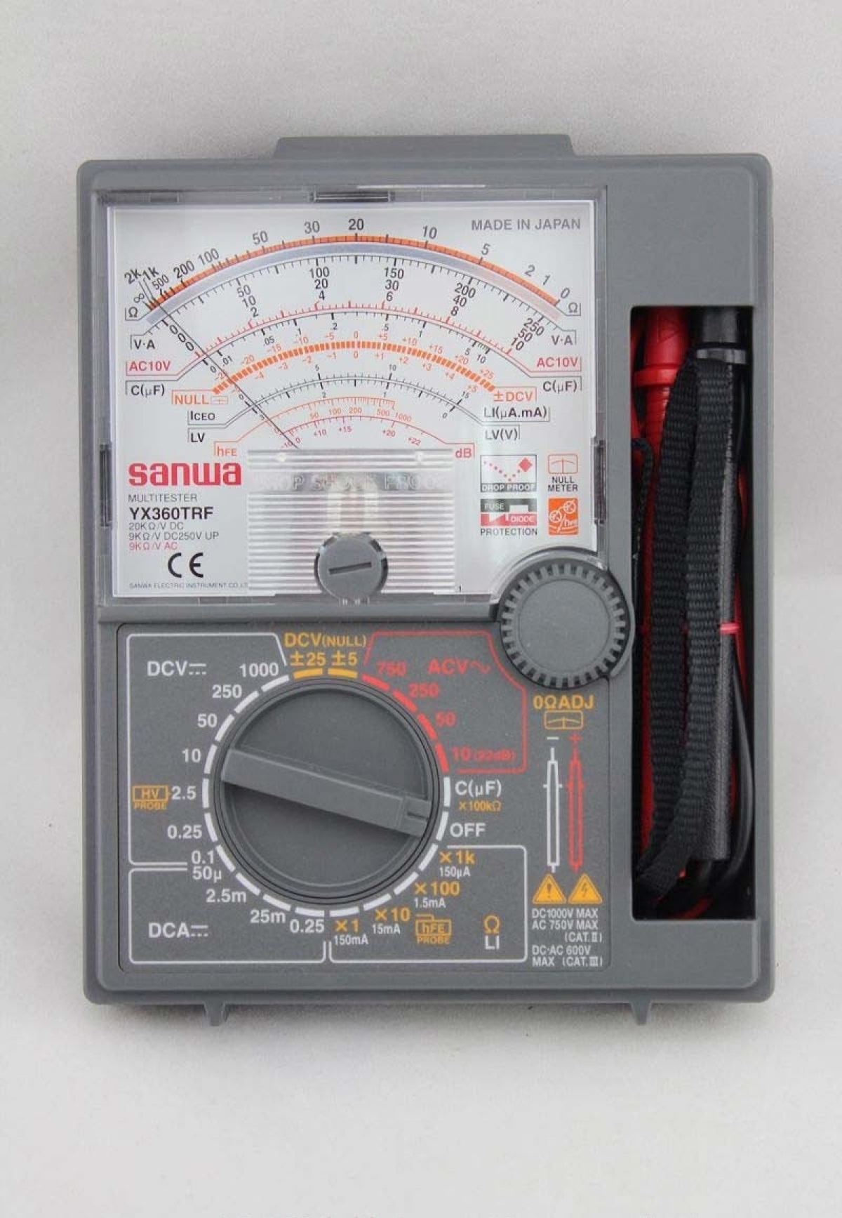 Sanwa Analog Multimeter Made in Japan (YX360TRF) MY Power Tools